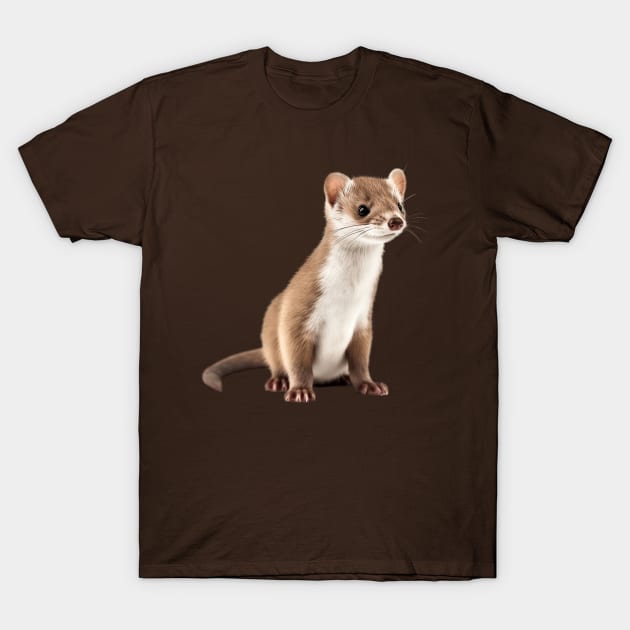 Stoat T-Shirt by The Maverick Souls